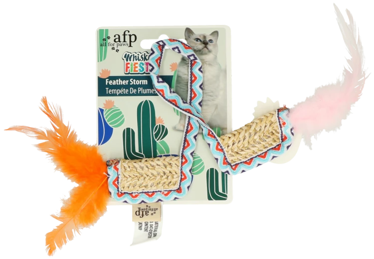 Whisker Fiesta FEATHER STORM zabawka dla kota