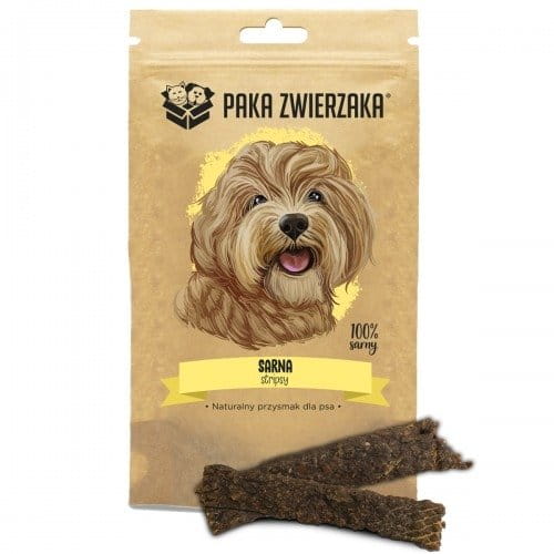 Paka Zwierzaka STRIPSY 100% SARNA 70g