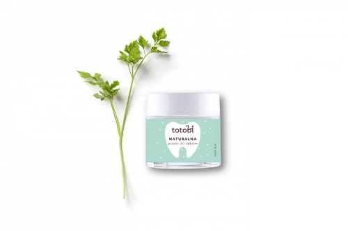 TOTOBI Naturalna pasta do zębów z pietruszką dla psa i kota