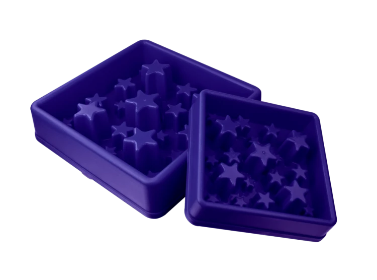 Eat Slow Live Longer STAR miska spowalniająca niebieska S dla psa i kota