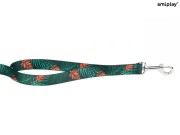 AMIPLAY BeHappy Smycz regulowana 7in1 S 100 – 200 x 1,5 cm JUNGLE