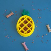 ZippyPaws miska spowalniająca ANANAS 950 ml dla psa i kota