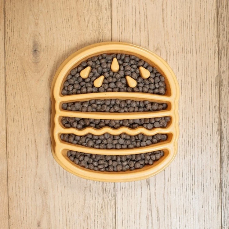 ZippyPaws miska spowalniająca HAMBURGER 950 ml dla psa i kota