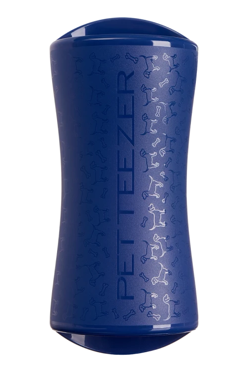 PET TEEZER szczotka do rozplątywania i pielęgnacji sierści rozmiar L pomarańczowo-granatowa