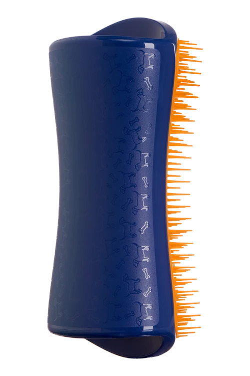 PET TEEZER szczotka do rozplątywania i pielęgnacji sierści rozmiar L pomarańczowo-granatowa