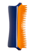 PET TEEZER szczotka do rozplątywania i pielęgnacji sierści rozmiar L pomarańczowo-granatowa
