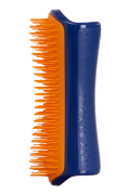 PET TEEZER szczotka do rozplątywania i pielęgnacji sierści rozmiar L pomarańczowo-granatowa
