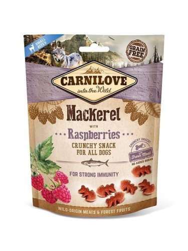 CARNILOVE Snack Crunch Mackrel &amp; Raspberries 200g Przysmaki dla psa