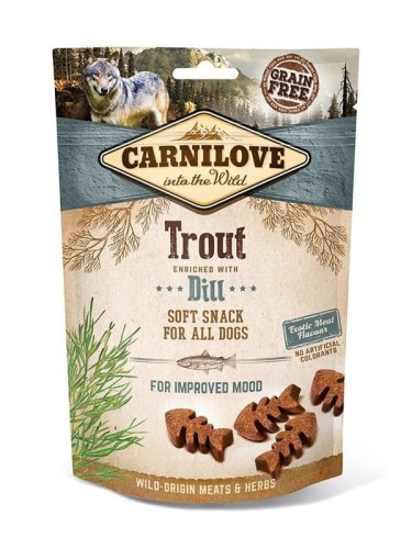 CARNILOVE Soft Snack Trout &amp; Dill 200g Przysmaki dla psa