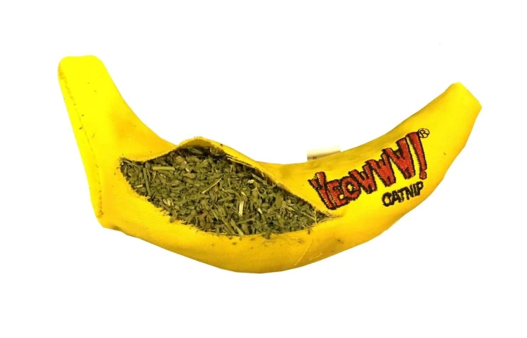 YEOWWW! Chicata Banana zabawka z bardzo silną kocimiętką