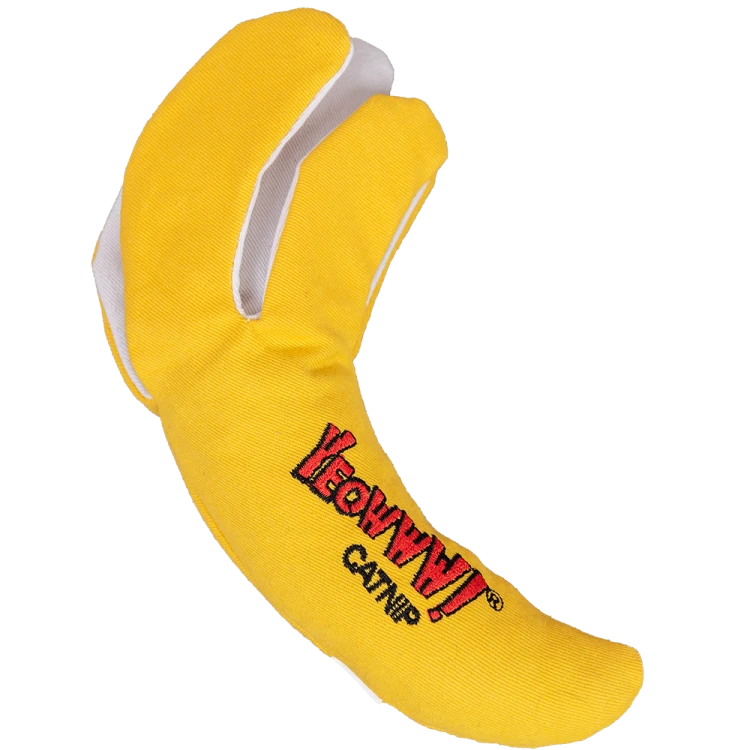 YEOWWW! Chicata Banana Peeled zabawka z bardzo silną kocimiętką