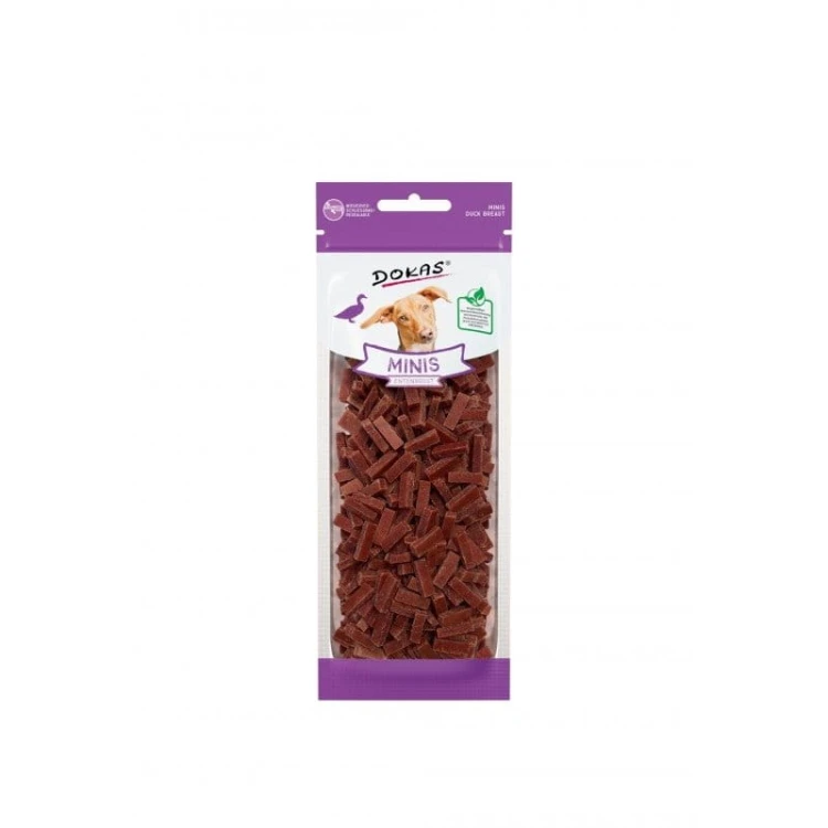 DOKAS Minis Kaczka 70g Przysmaki dla psa