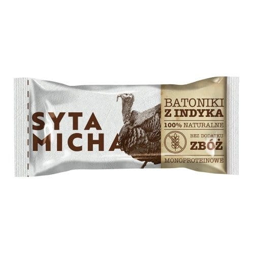 Syta Micha Batoniki z indyka dla psa 25g