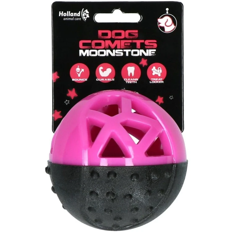 Dog Comets MOONSTONE piłka RÓŻOWA