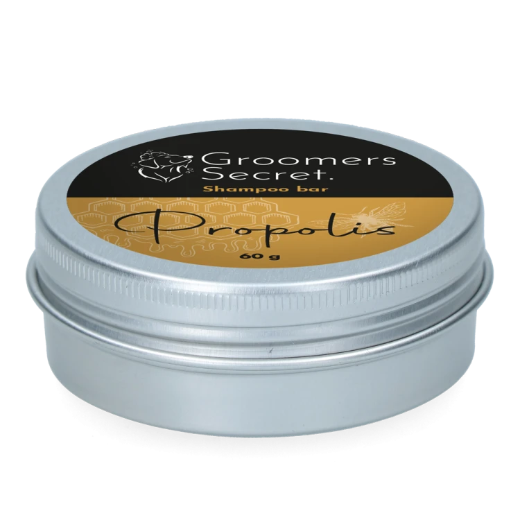 GROOMERS SECRET szampon w kostce PROPOLIS 80 kąpieli