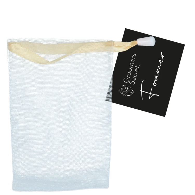 GROOMERS SECRET Woreczek spieniający do szamponu w kostce