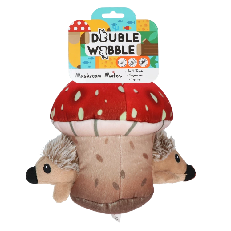 DOUBLE WOBBLE Mushroom Mates Wyskakujące JEŻYKI