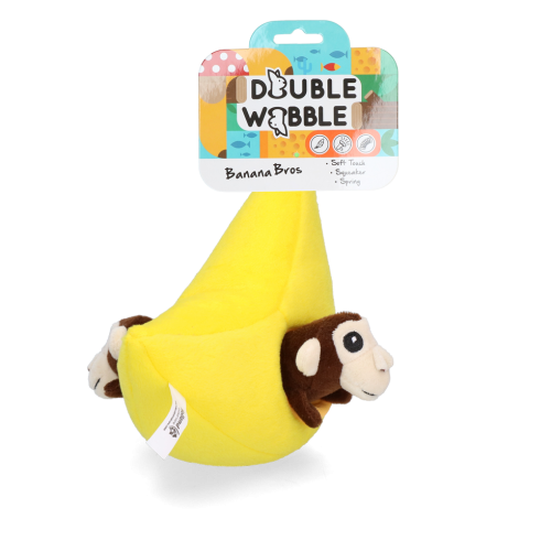 DOUBLE WOBBLE Banana Bros Wyskakujące MAŁPKI