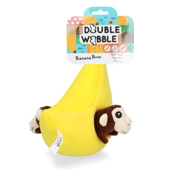 DOUBLE WOBBLE Banana Bros Wyskakujące MAŁPKI