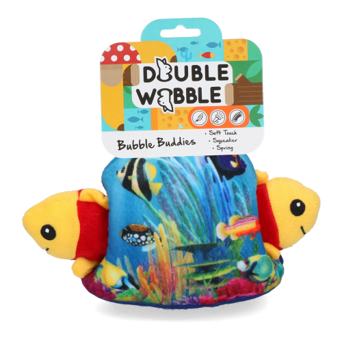 DOUBLE WOBBLE Bubble Buddies Wyskakujące RYBKI