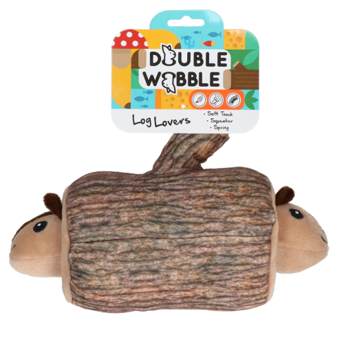DOUBLE WOBBLE Log Lovers Wyskakujące WIEWIÓRKI