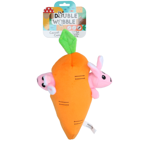 DOUBLE WOBBLE Carrot Conejos Wyskakujące KRÓLIKI