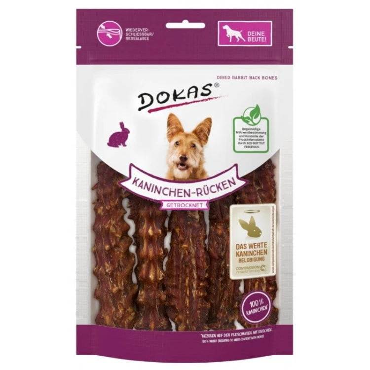 DOKAS Comber z królika 120g Przysmaki dla psa