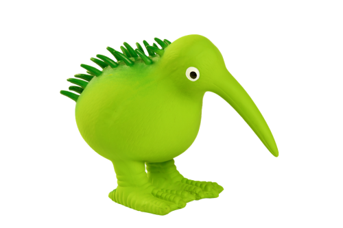 Kiwi Walker WHISTLE FIGURE zabawka dla psa S zielona