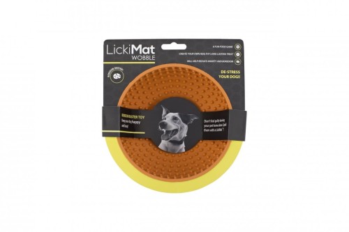 Mata LickiMat® Wobble™ pomarańczowa