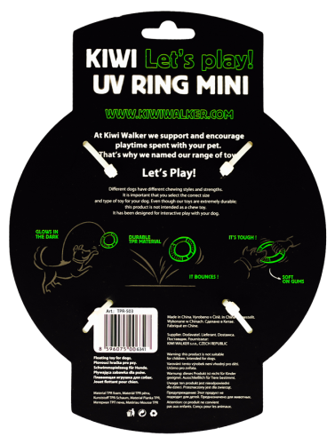 Kiwi Walker Let's Play! GLOW RING Mini