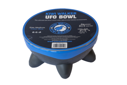 Kiwi Walker UFO BOWL miska niebieska dla psa i kota