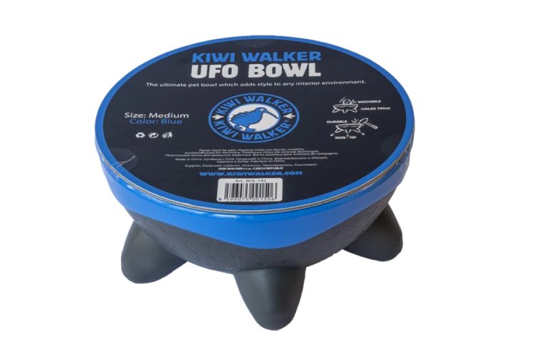 Kiwi Walker UFO BOWL miska niebieska dla psa i kota