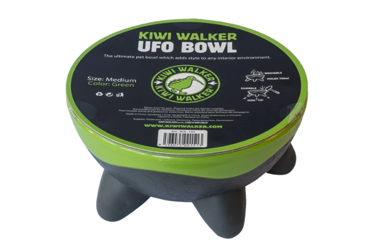 Kiwi Walker UFO BOWL miska zielona dla psa i kota