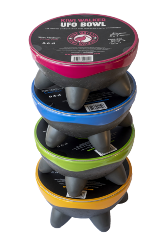 Kiwi Walker UFO BOWL miska różowa dla psa i kota