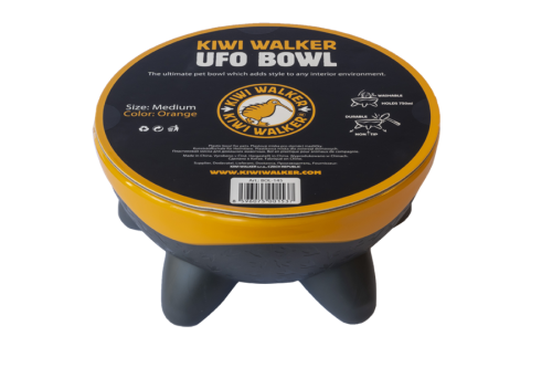 Kiwi Walker UFO BOWL miska pomarańczowa dla psa i kota