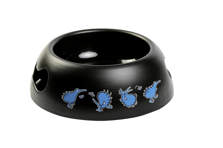 Kiwi Walker BLACK BOWL miska niebieska dla psa i kota