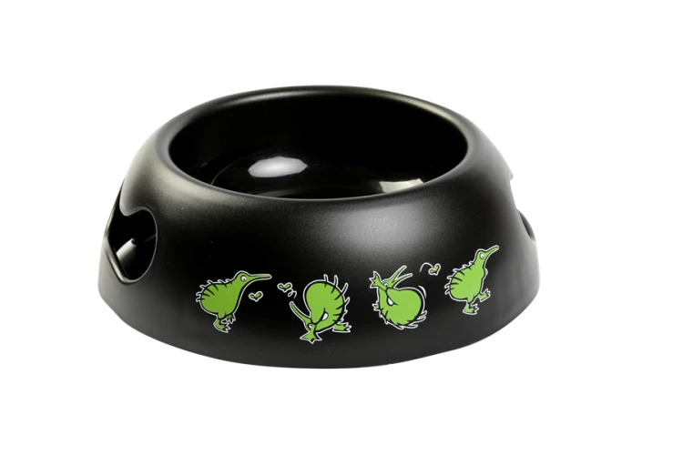 Kiwi Walker BLACK BOWL miska zielona dla psa i kota