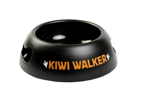 Kiwi Walker BLACK BOWL miska pomarańczowa dla psa i kota