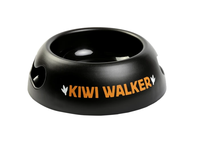 Kiwi Walker BLACK BOWL miska pomarańczowa dla psa i kota