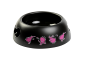 Kiwi Walker BLACK BOWL miska różowa dla psa i kota