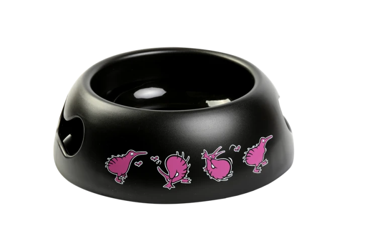 Kiwi Walker BLACK BOWL miska różowa dla psa i kota