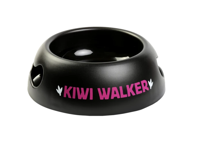 Kiwi Walker BLACK BOWL miska różowa dla psa i kota