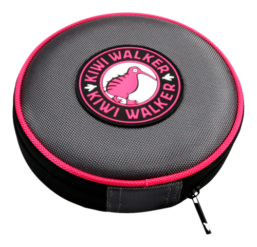 Kiwi Walker TRAVEL DOUBLE BOWL zestaw misek turystycznych różowych