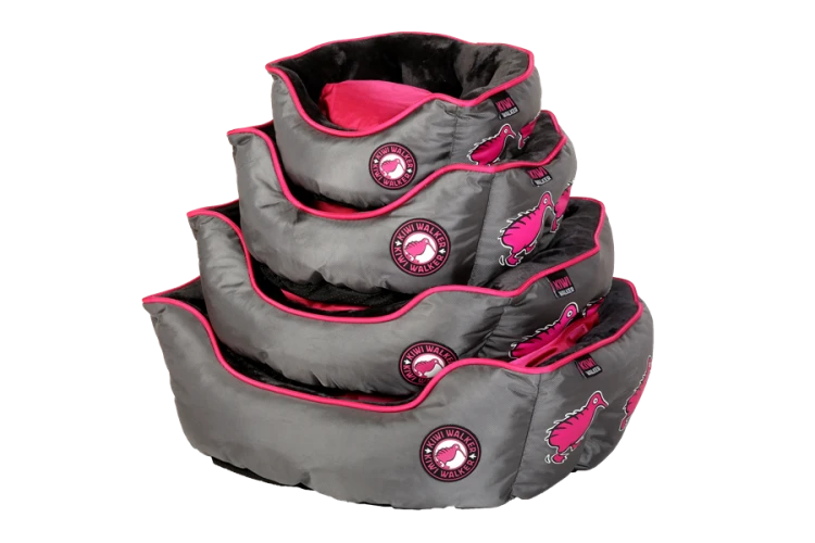 Kiwi Walker OVAL PET BED różowo-szary rozmiar XL