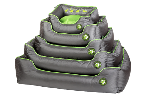 Kiwi Walker SOFA BED zielono-szara rozmiar S