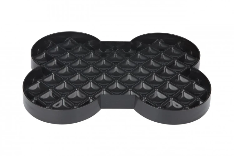 Miska spowalniająca jedzenie SLODOG® czarna dla psa i kota