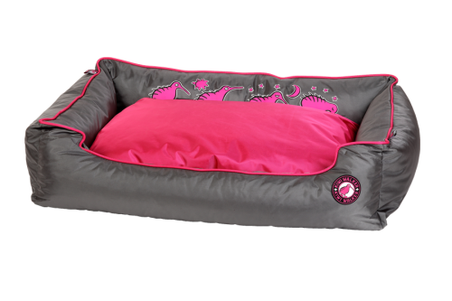 Kiwi Walker SOFA BED różowo-szara rozmiar XL