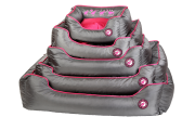 Kiwi Walker SOFA BED różowo-szara rozmiar XL