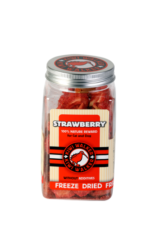 Kiwi Walker 100% TRUSKAWKA liofilizowane smaczki 25g