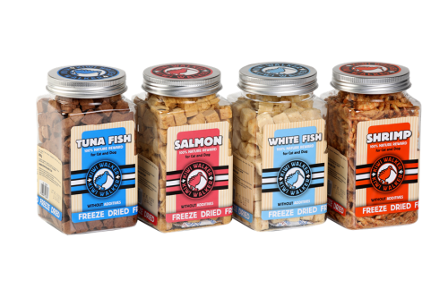 Kiwi Walker 100% BIAŁA RYBA liofilizowane smaczki 60g